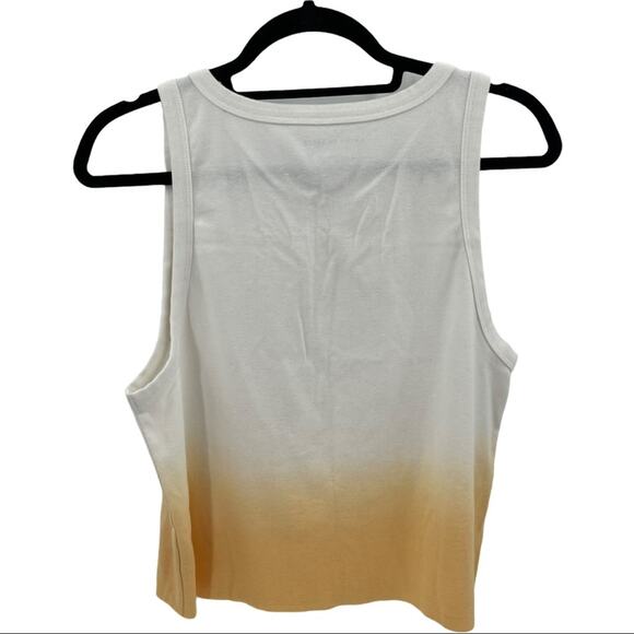 American Eagle Ombre Raw Hem Tank Top Size L - Picture 7 of 10